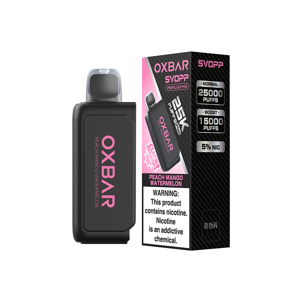 Oxbar Svopp ~ Peach Mango Watermelon (Pod-System) (25k) (2%)