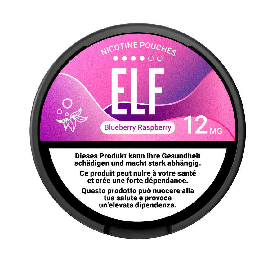 ELF Snus ~ Blueberry Raspberry ~ 12mg