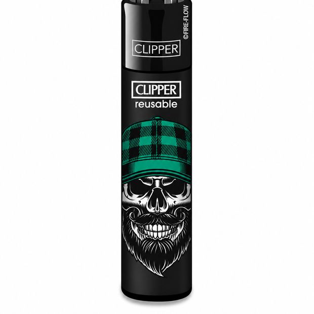 Clipper ~ Skull Heads Cap and Beard