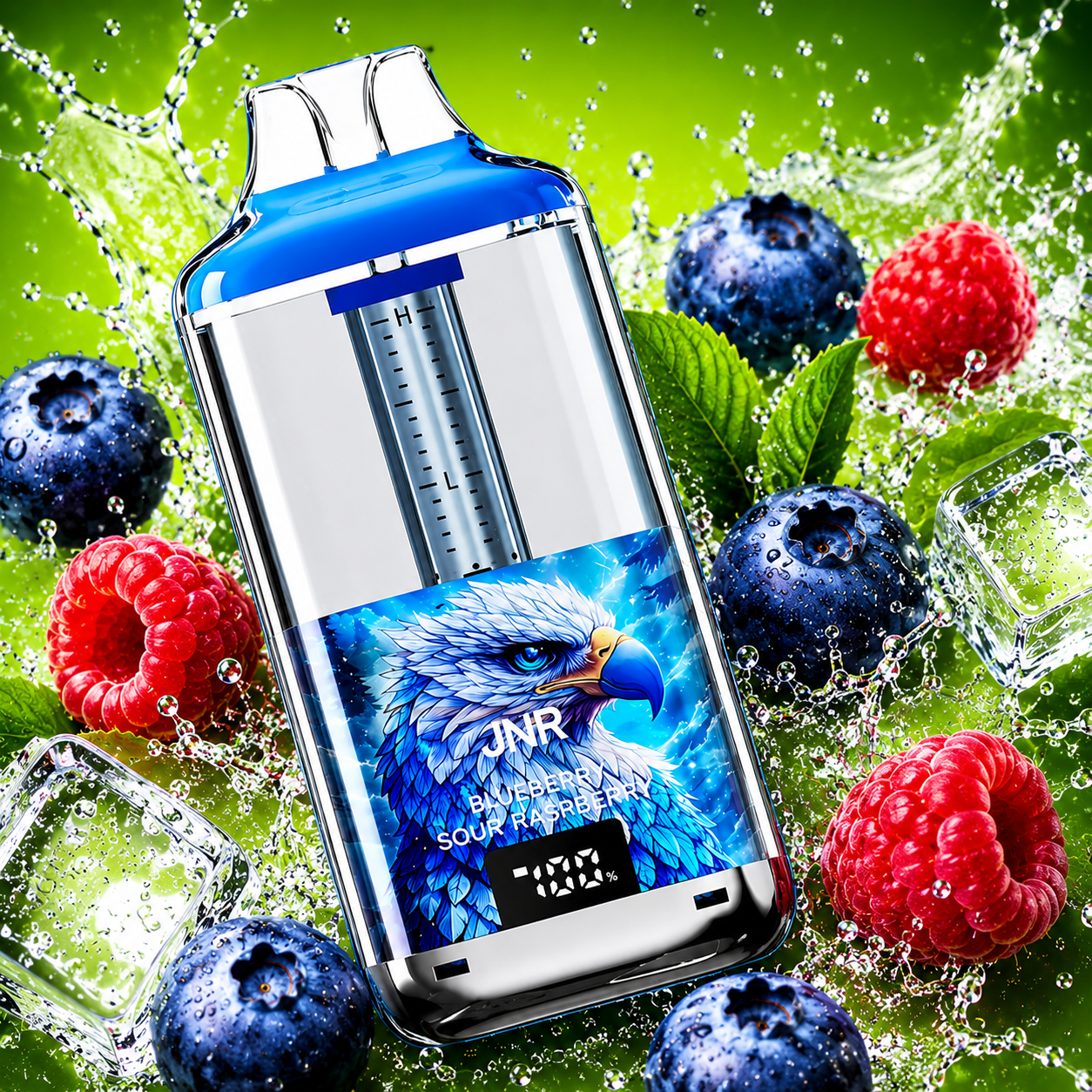 JNR ~ Falcon Gem+ 30k ~ Blueberry Sour Raspberry