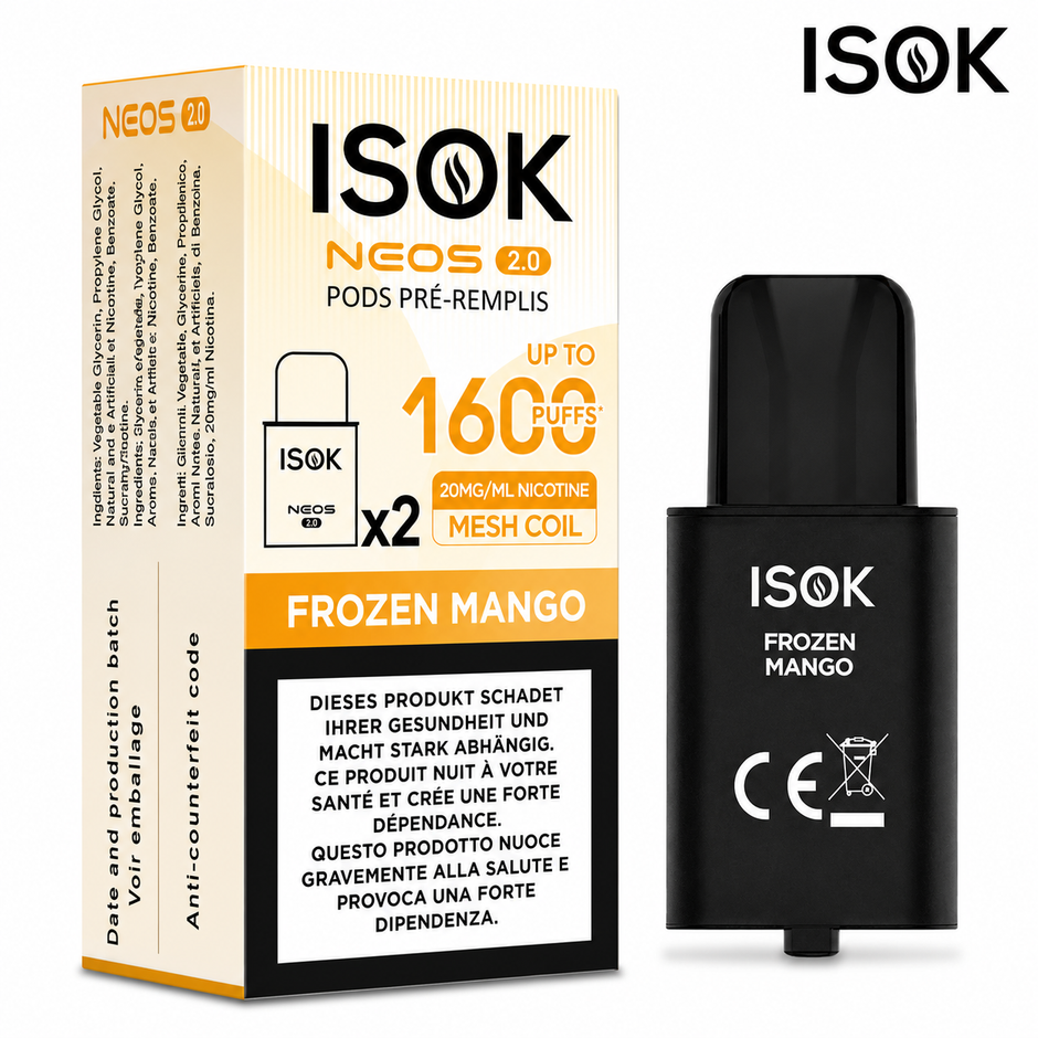 ISOK ~ Nachfüllung Neos 2.0 ~ Frozen Mango