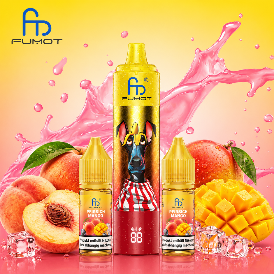 FUMOT ~ Doberman 32K ~ Peach Mango
