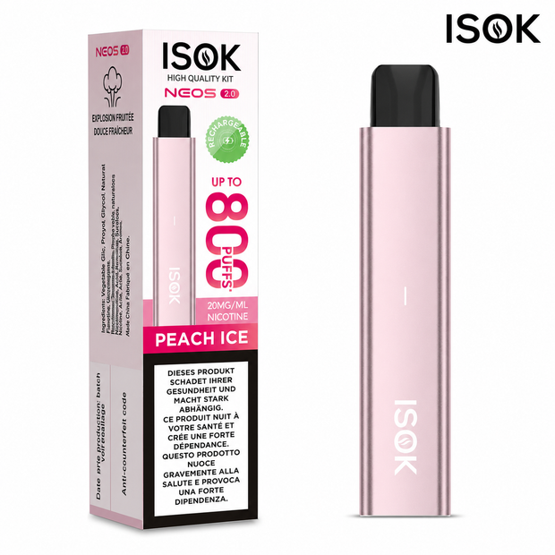 ISOK ~ Neos 2.0 ~  Peach Ice