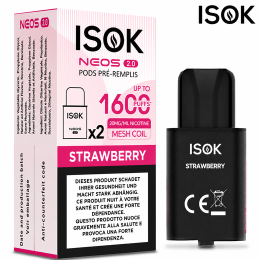 ISOK ~ Nachfüllung Neos 2.0 ~ Strawberry