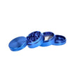 Aluminium Grinder – Blau – 4-teilig, 55 mm
