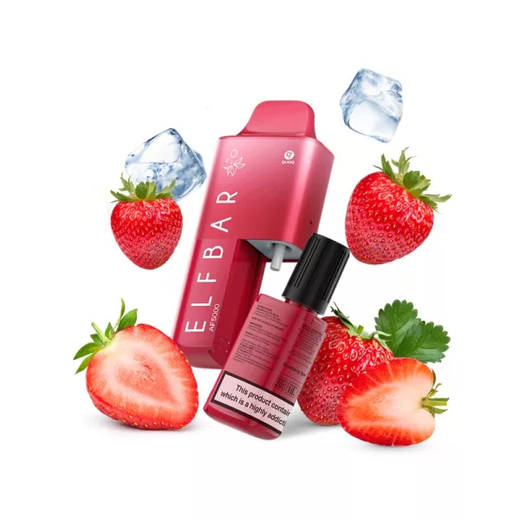 ELFBAR ~ AF5000 ~ Strawberry ICE