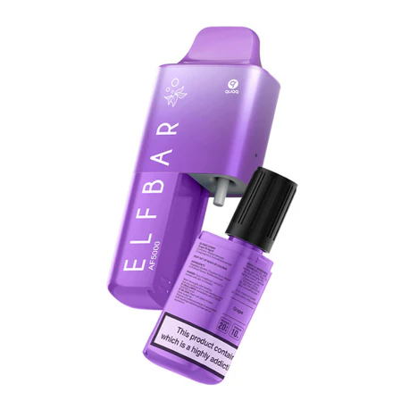 ELFBAR ~ AF5000 ~ Grape (Pod System) (5k) (2%)
