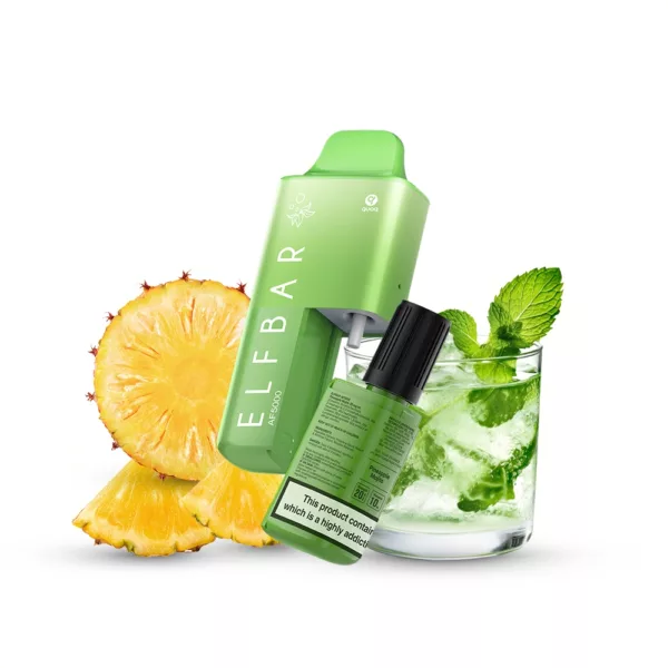 ELFBAR ~ AF5000 ~ Pineapple Mojito (Pod System) (5k) (2%)