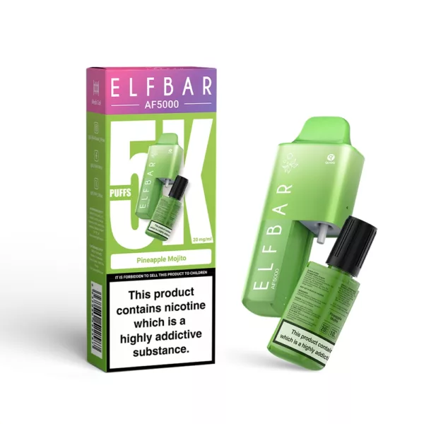 ELFBAR ~ AF5000 ~ Pineapple Mojito (Pod System) (5k) (2%)