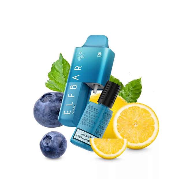 ELFBAR ~ AF5000 ~ Blue Razz Lemonade (Pod System) (5k) (2%)