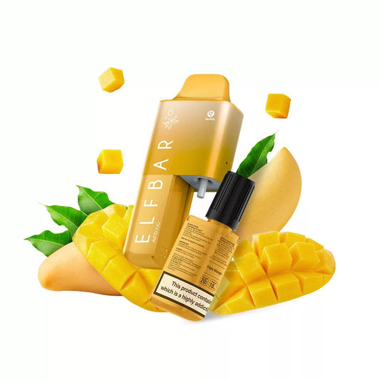 ELFBAR ~ AF5000 ~ Triple Mango (Pod-System) (5k) (2%)