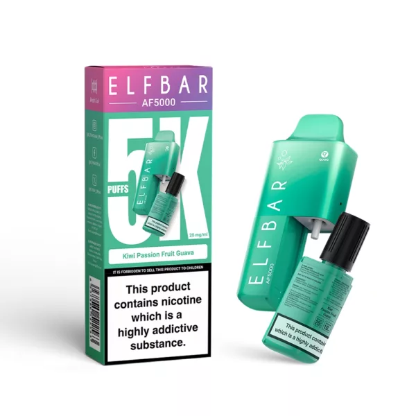 ELFBAR ~ AF5000 ~ Kiwi Passionfruit Guava