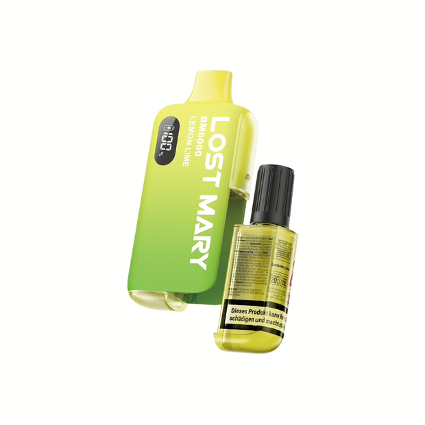 LOST MARY ~ BM6000 ~ Lemon Lime (Pod System) (6k) (2%)