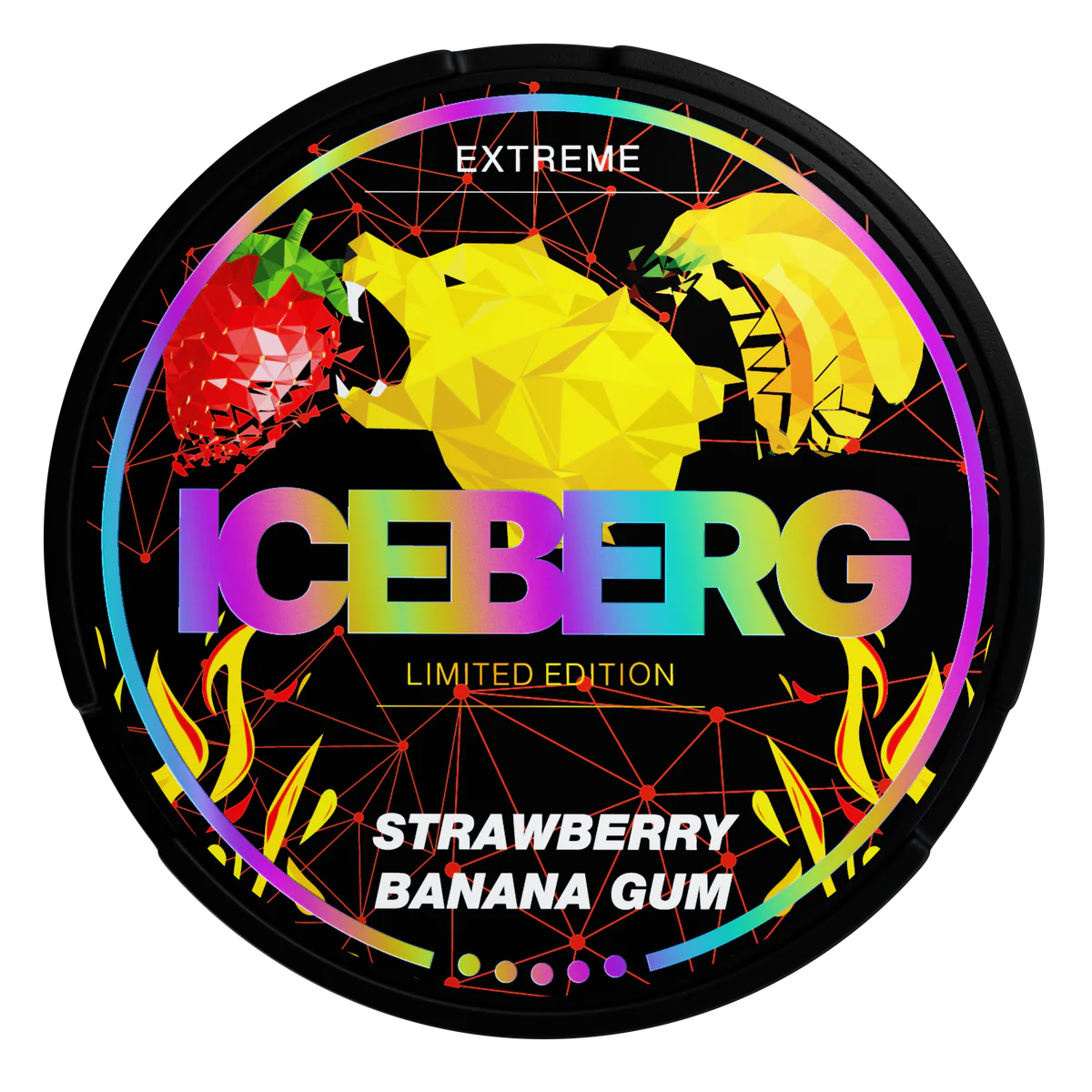 Iceberg ~ Strawberry Banana Gum