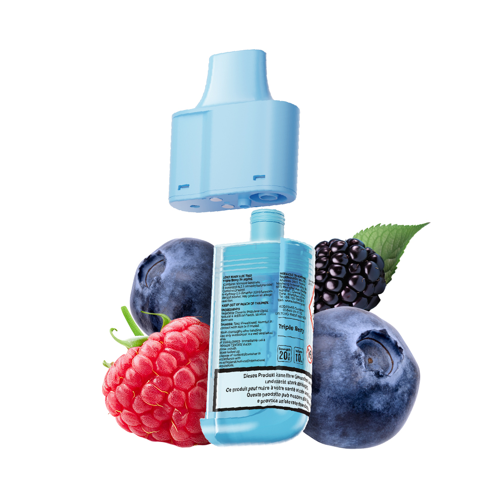 LOST MARY ~ LUX 7000 ~ Triple Berry