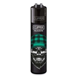 Clipper ~ Skull Heads Cap and Beard