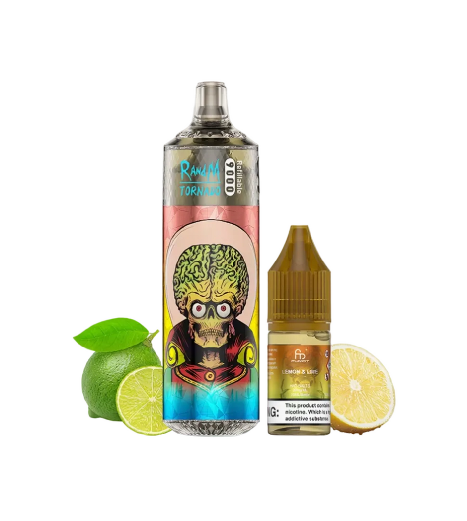 RandM ~ Tornado 9000 ~ Lemon & Lime
