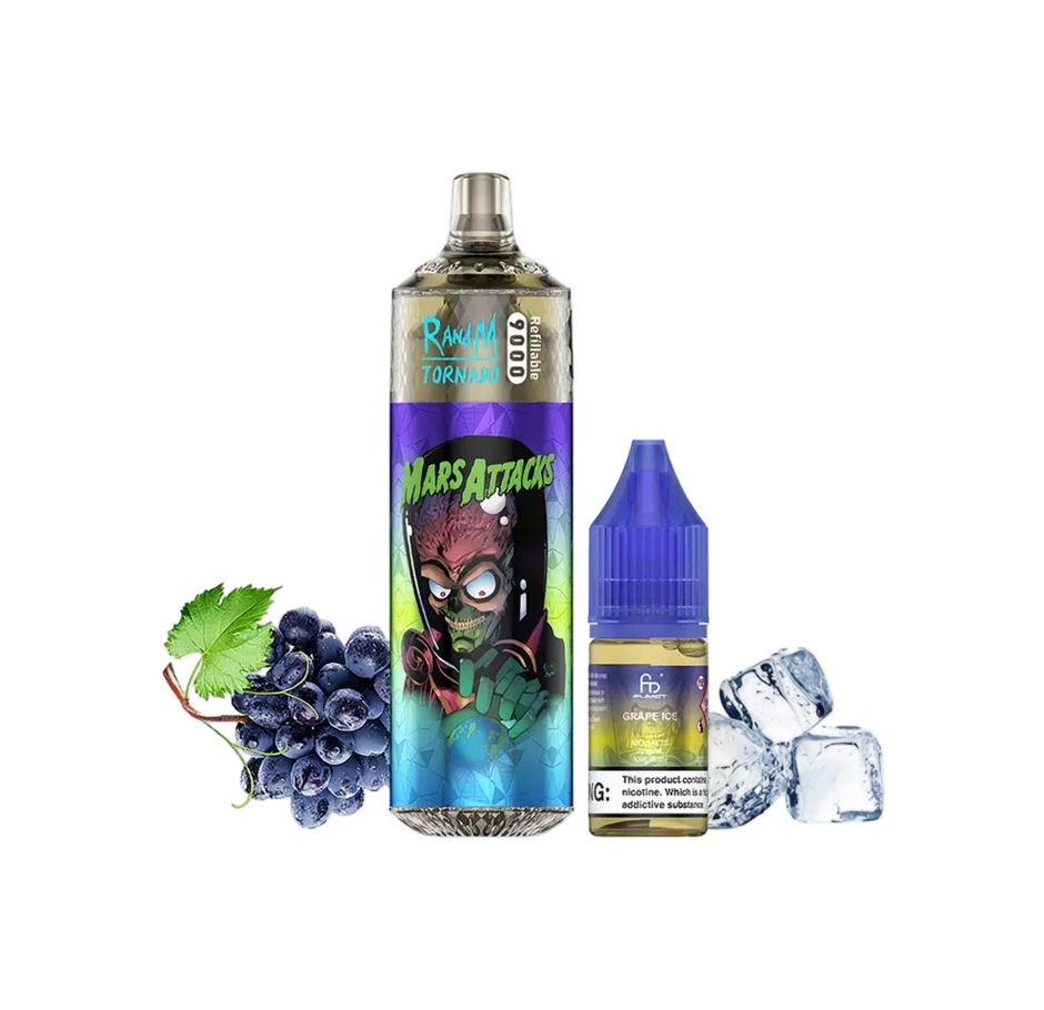 RandM ~ Tornado 9000 ~ Grape Ice