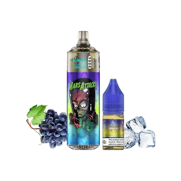 RandM ~ Tornado 9000 ~ Grape Ice