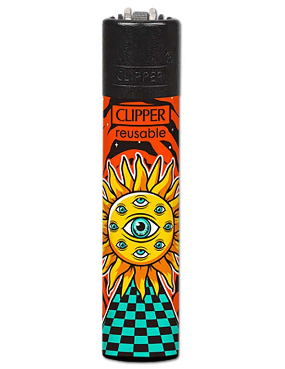 Clipper ~ Trippy Planet Orange