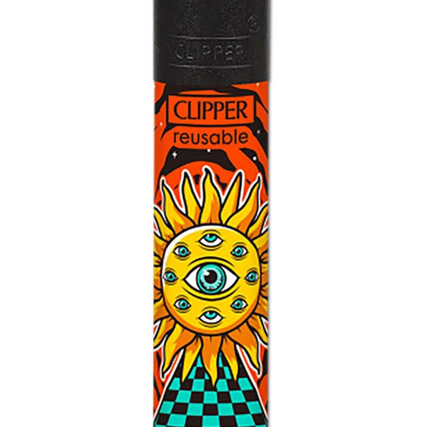 Clipper ~ Trippy Planet Orange
