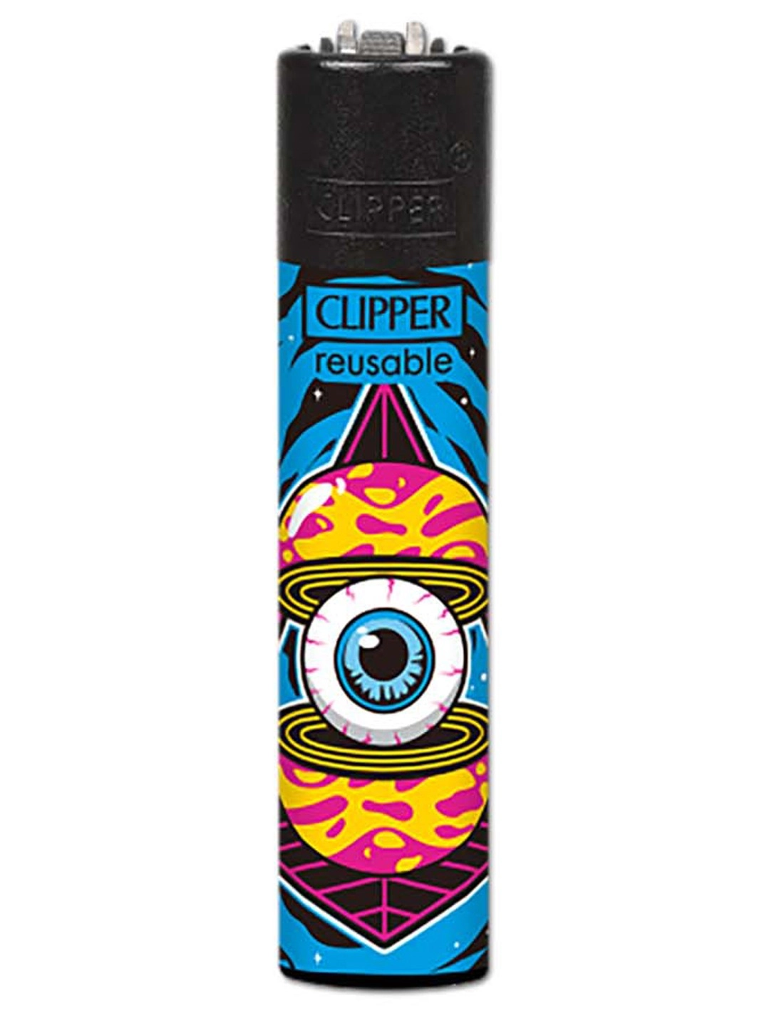 Clipper ~ Trippy Planet Blue