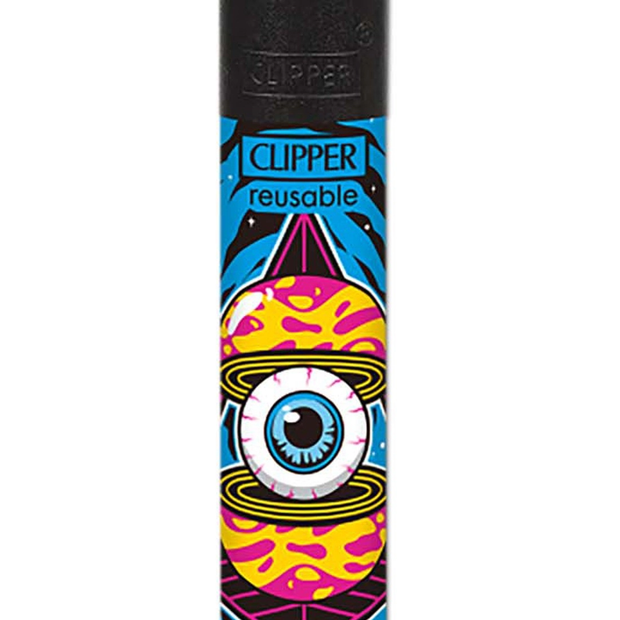 Clipper ~ Trippy Planet Blue