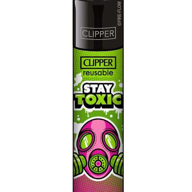 Clipper ~ Girly Slogan Stay Toxic
