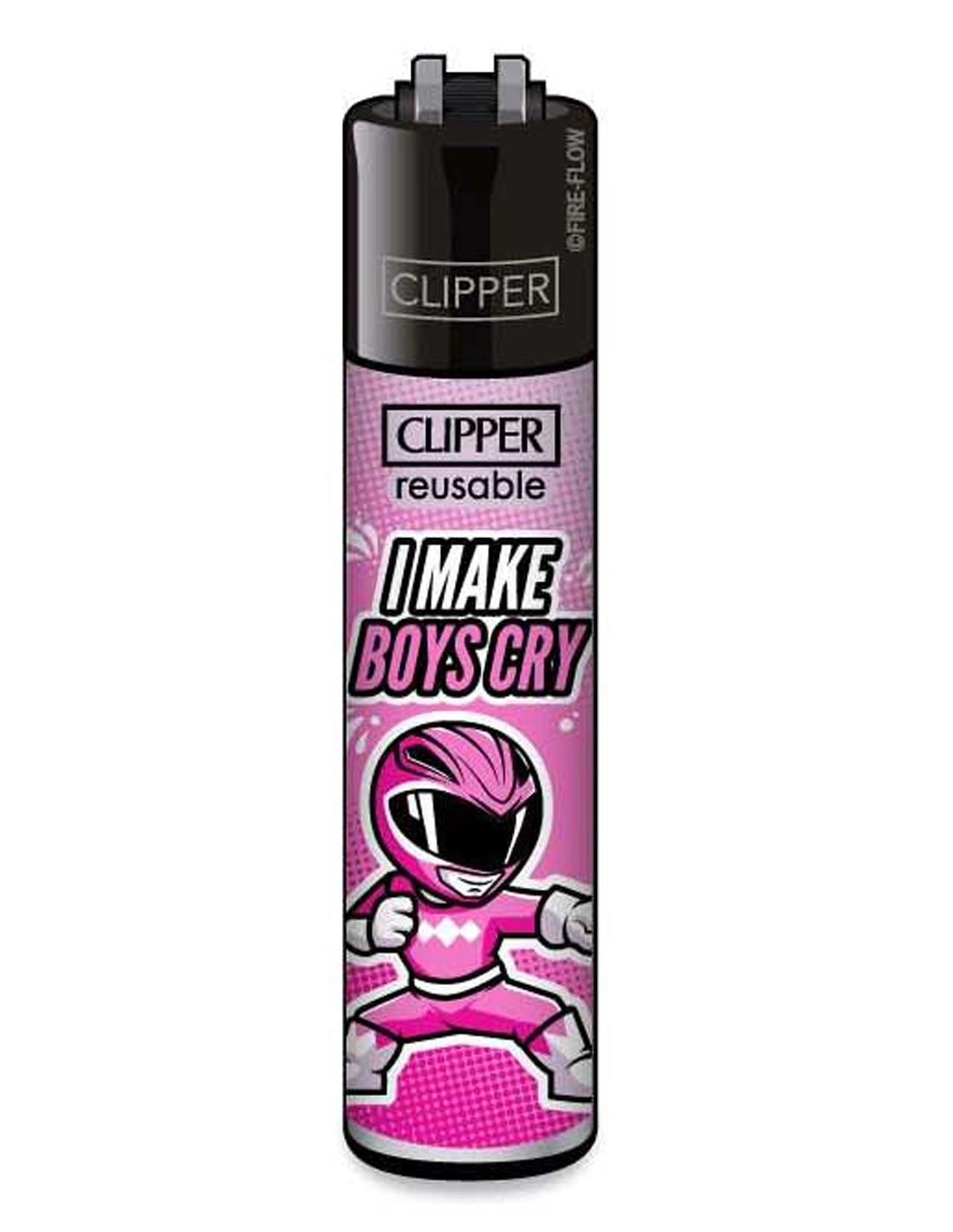 Clipper ~ Girly Slogan I Make Boys Cry