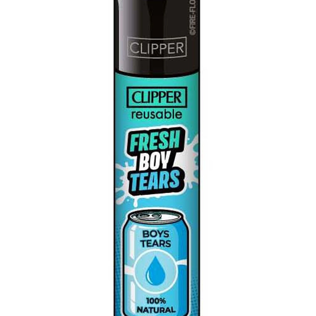 Clipper Girly ~ Slogan Fresh Boy Tears