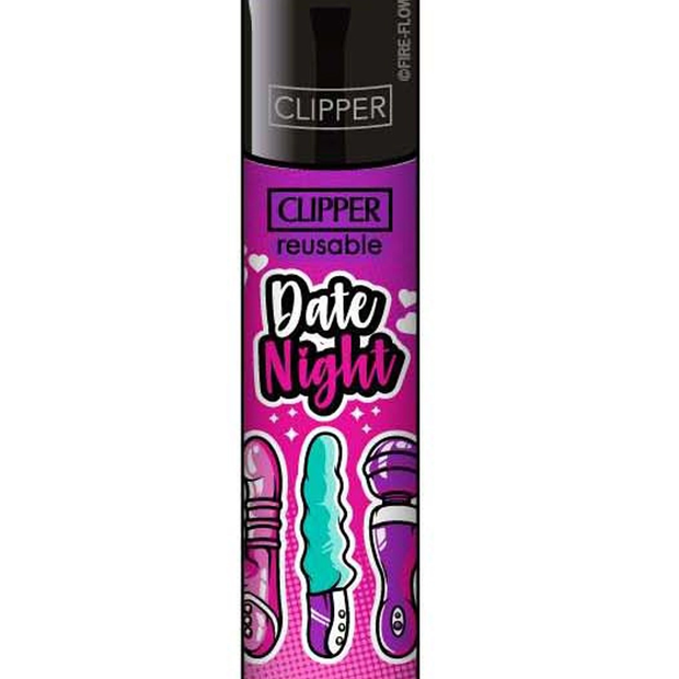 Clipper ~ Girly Slogan Date Night