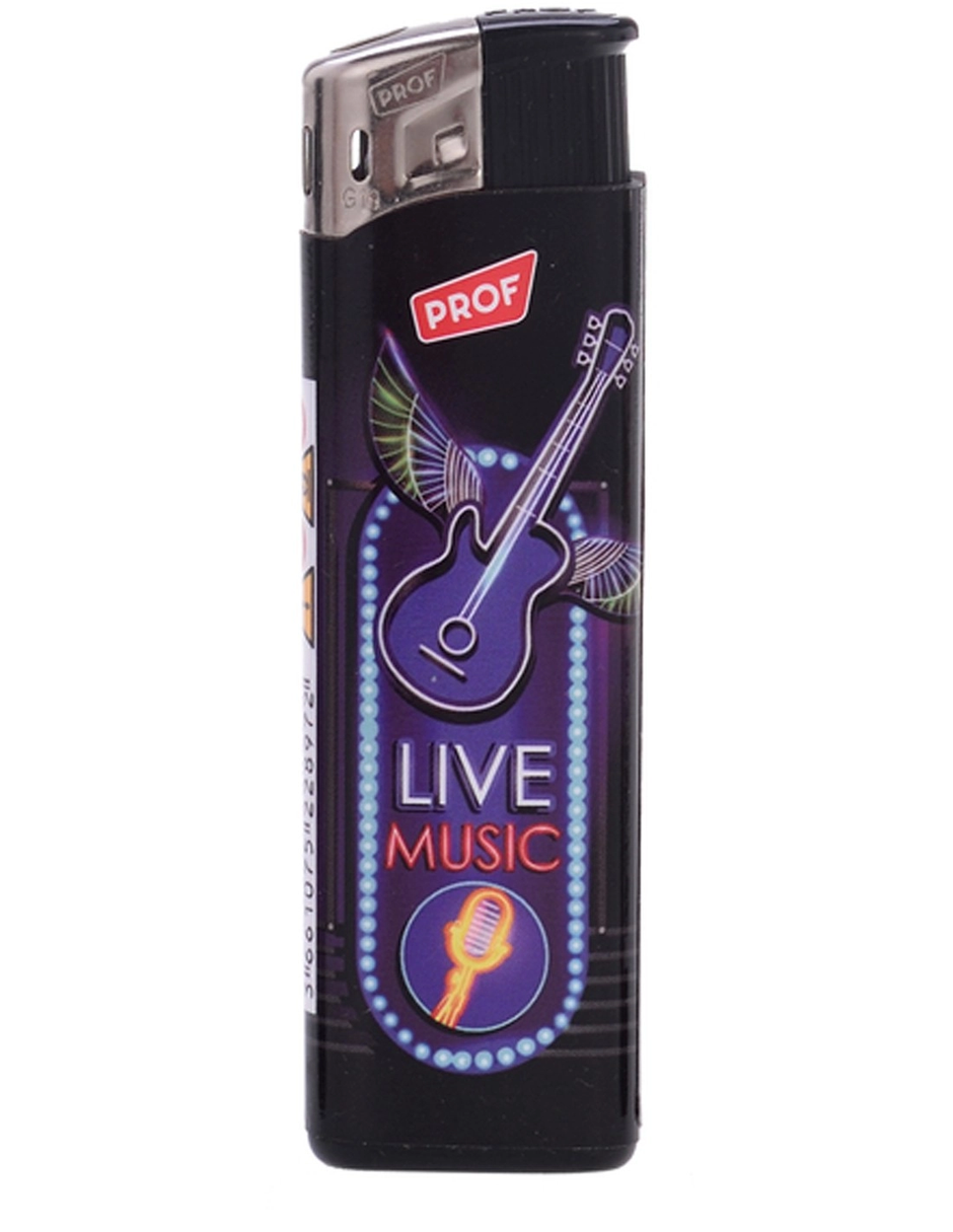 Elektronisches Feuerzeug Neon Live Music Nachfüllbares
