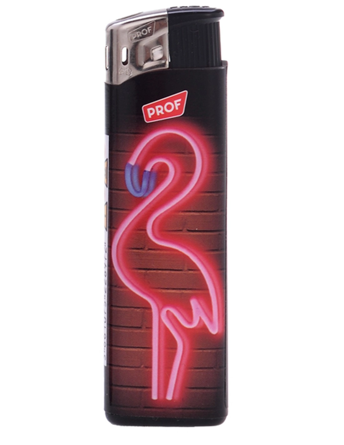 Elektronisches Feuerzeug Neon Flamingo Nachfüllbares