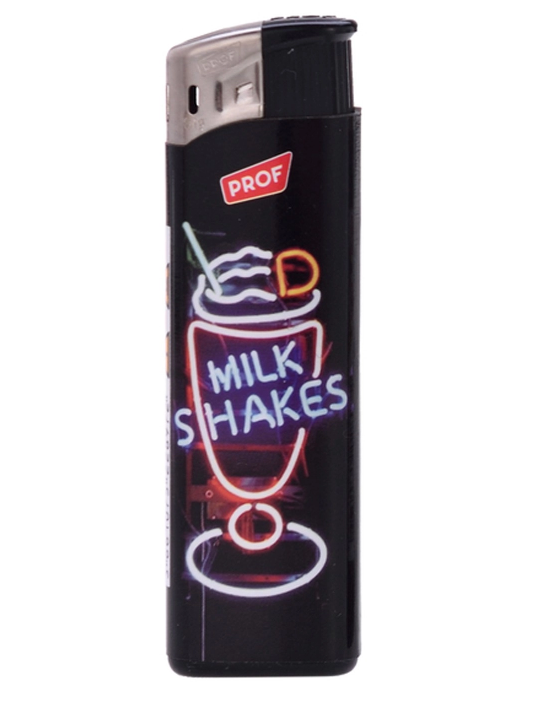 Elektronisches Feuerzeug Neon Milk Shakes Nachfüllbares