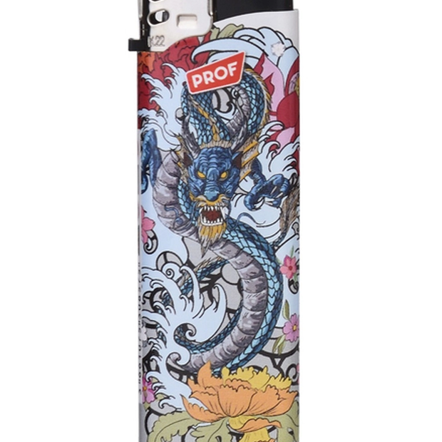 Elektronisches Feuerzeug Blauer Drache
