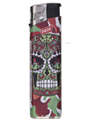 Elektronisches Feuerzeug Mexican Skull Candles Eyes
