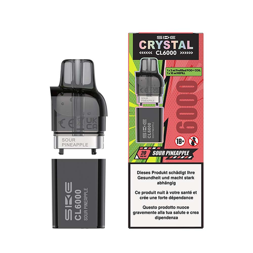 SKE ~ Crystal CL6000 (Pod) ~ Sour Pineapple