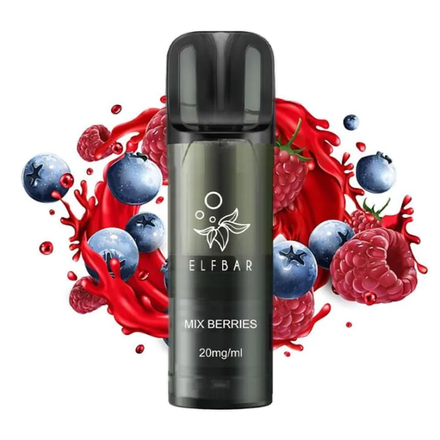 ELFBAR ~ ELFA Pro V2 Pods 20mg ~ Mix Berries