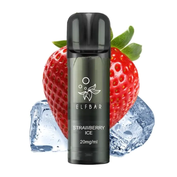 ELFBAR ~ ELFA Pro V2 Pods 20mg ~ Strawberry Ice