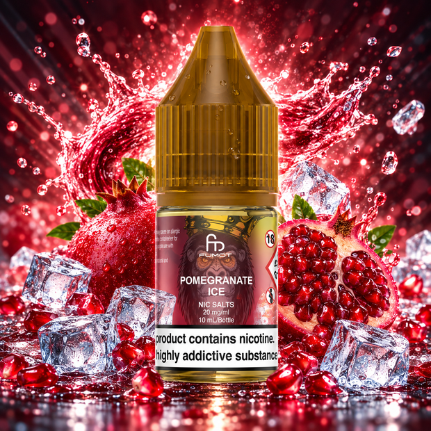 Fumot ~ RandM 10 ml - 20 mg/ml ~ Pomegranate Ice