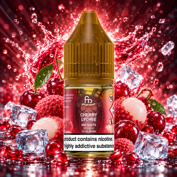Fumot ~ RandM 10 ml - 20 mg/ml ~ Cherry Lychee