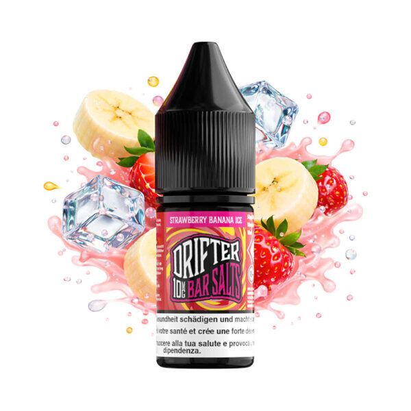Drifter Bar Salts ~ Strawberry Banana Ice 10 mg/ml