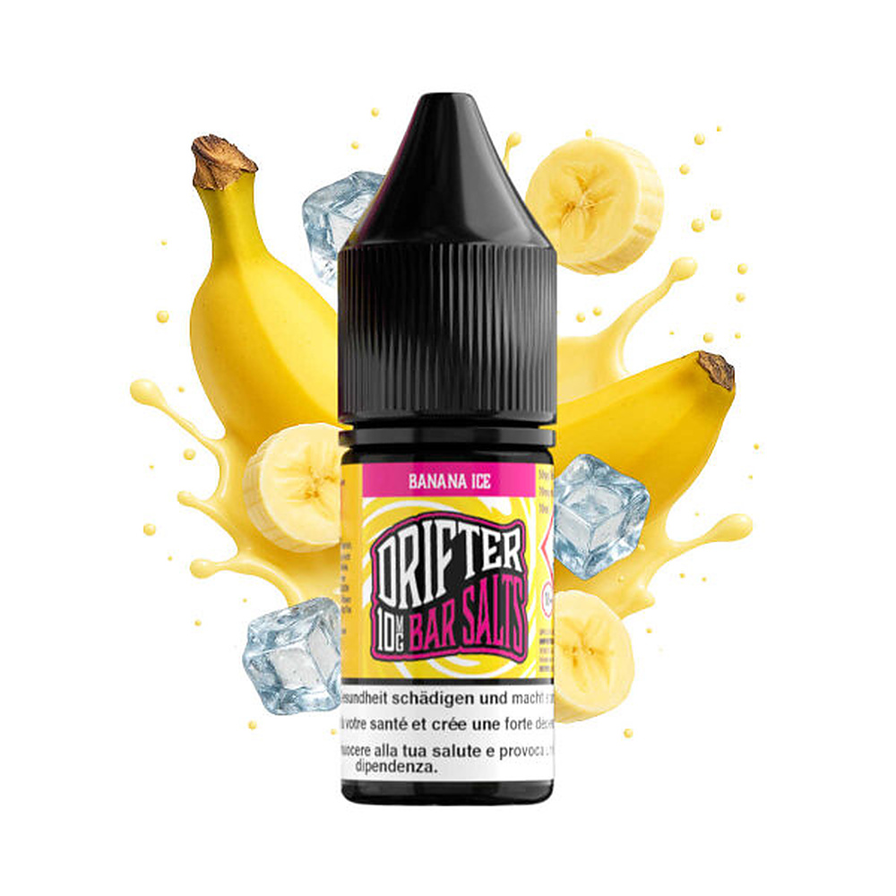 Drifter Bar Salts ~ Banana Ice 10 mg/ml