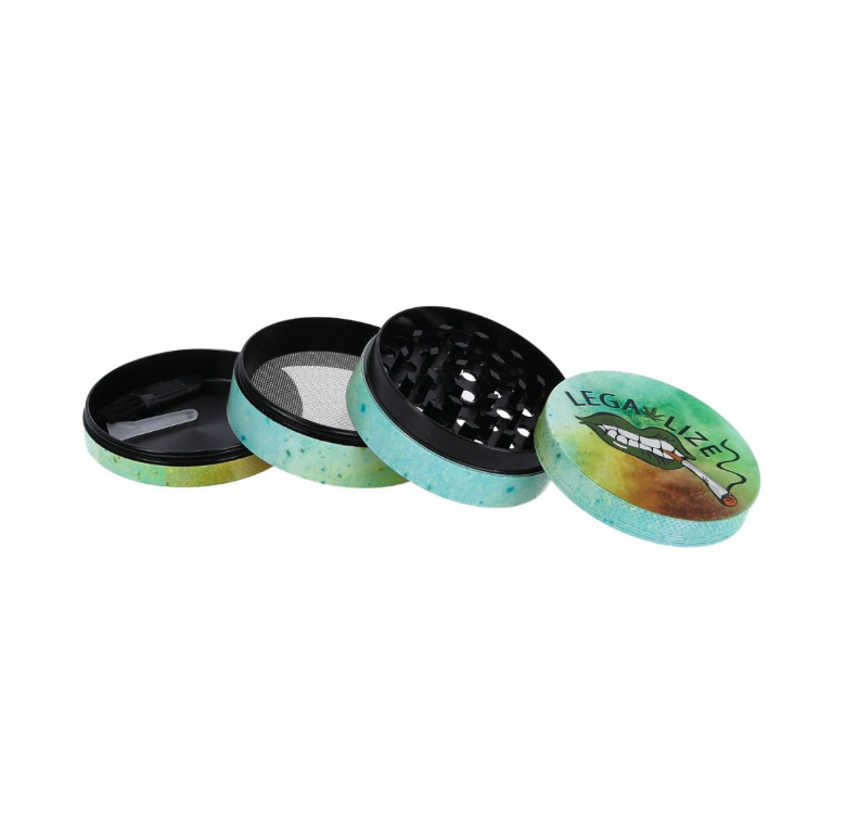 Metal Grinder Legalize – 4-teilig, 62 mm