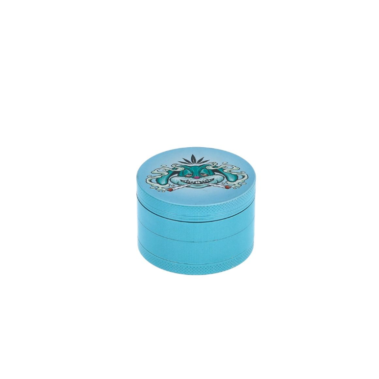 Metall Grinder Stoned Rabbit – Blau – 4-teilig, 62 mm