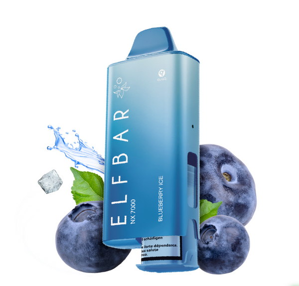 ELFBAR ~ NX7000 ~ Blueberry Ice