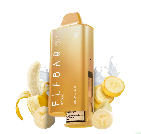 ELFBAR ~ NX7000 ~ Banana Milk