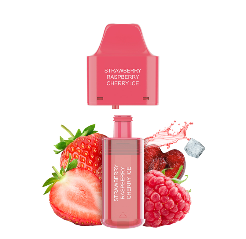 ELFBAR ~ NX7000 ~ Strawberry Raspberry Cherry ICE