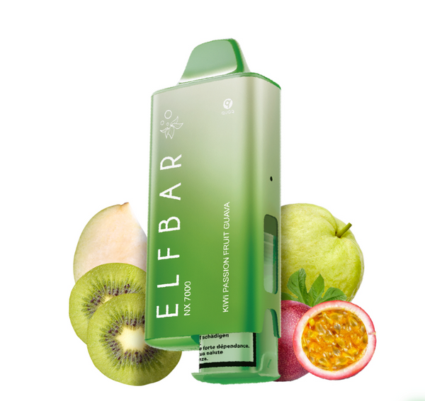 ELFBAR ~ NX7000 ~  Kiwi Passionfruit Guava