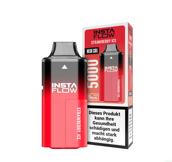 Instaflow ~ 5000 ~ Strawberry ICE
